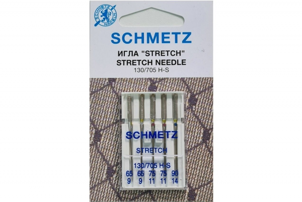 Иглы Schmetz стрейч combi (65x2, 75x2, 90x1), 5 шт в Нижних Сергах